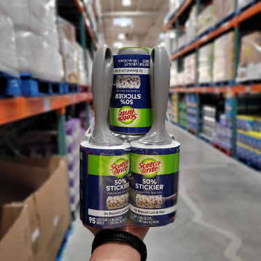 Image of Scotch-Brite Lint Roller, Pack of 5 - 1 x 856 Grams